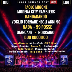 Imola Summer Fest 2026 Locandina