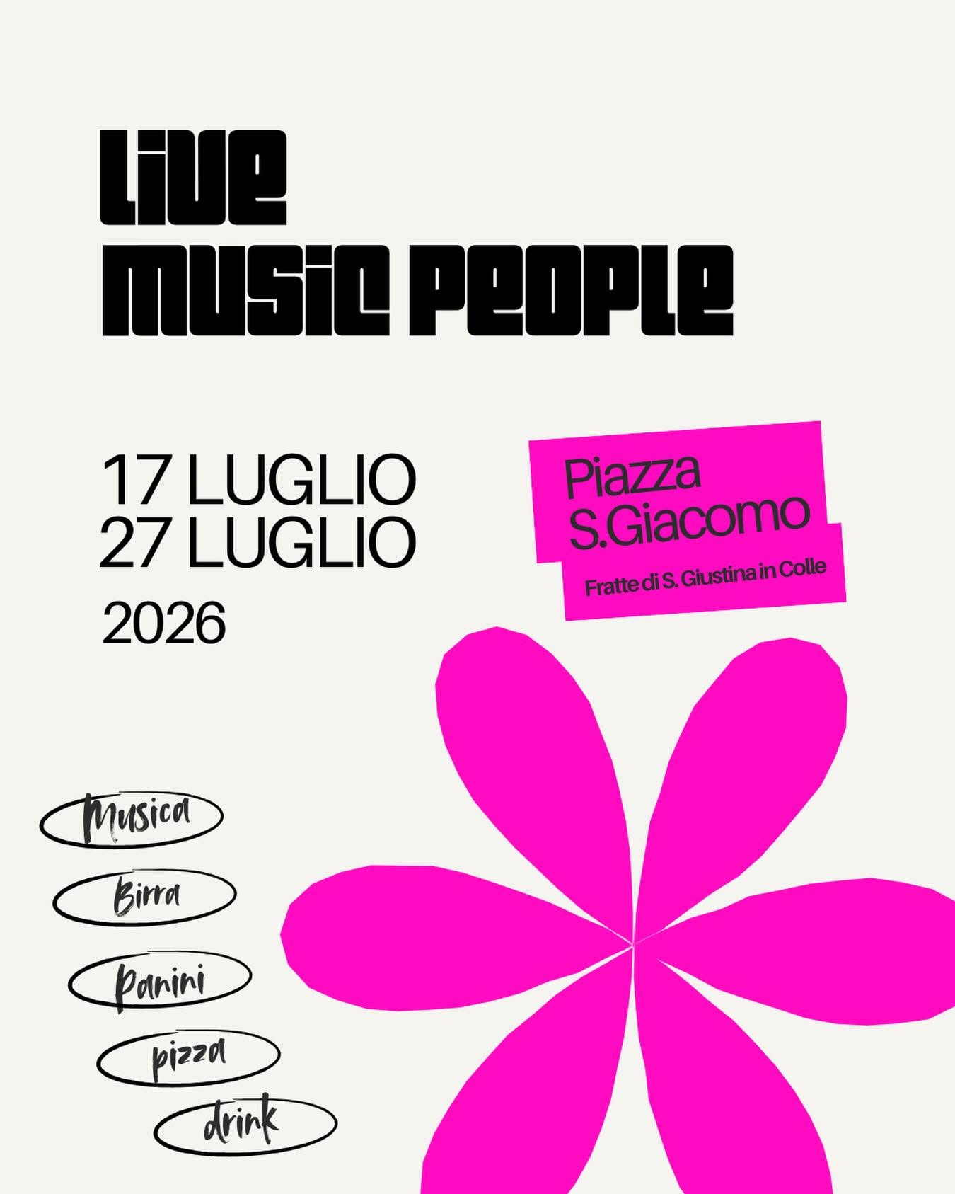 Live Music People Fratte 2026