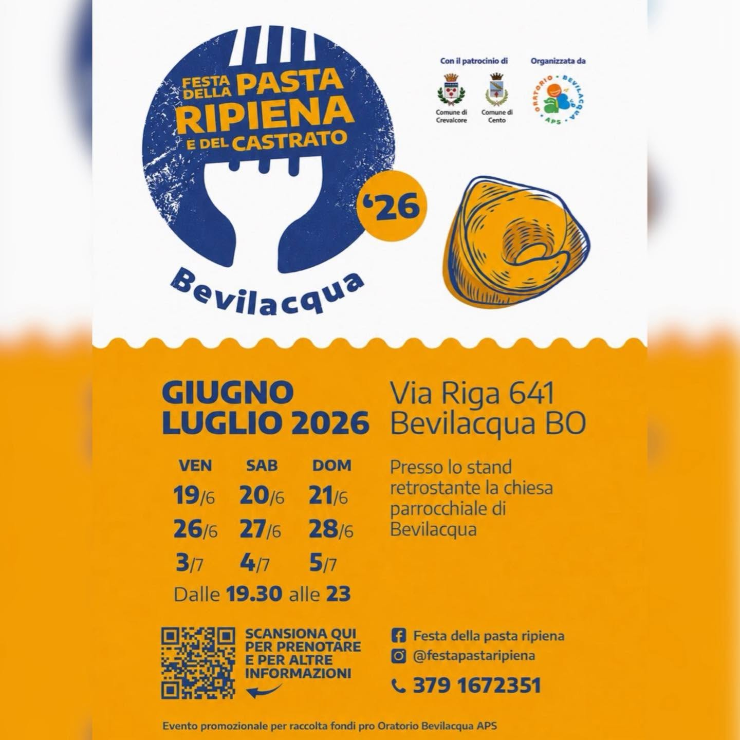 Festa della Pasta Bevilacqua 2026
