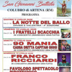 Festa San Giovanni Battista Columbro 2026